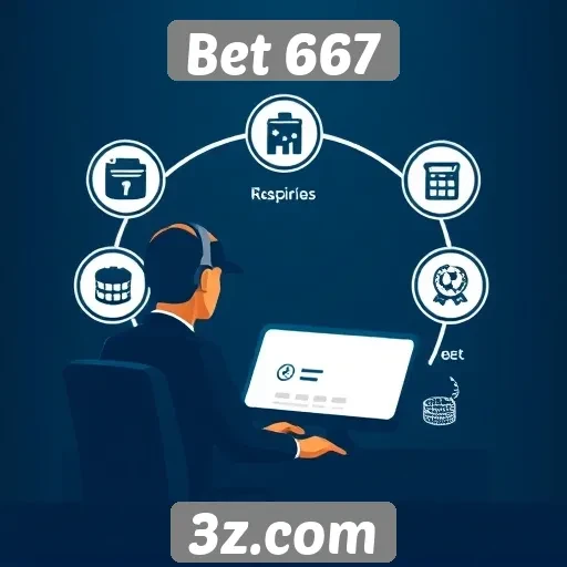 Recursos de suporte ao cliente no Bet 667