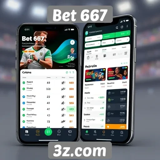 Interface do usuário do Bet 667 é intuitiva